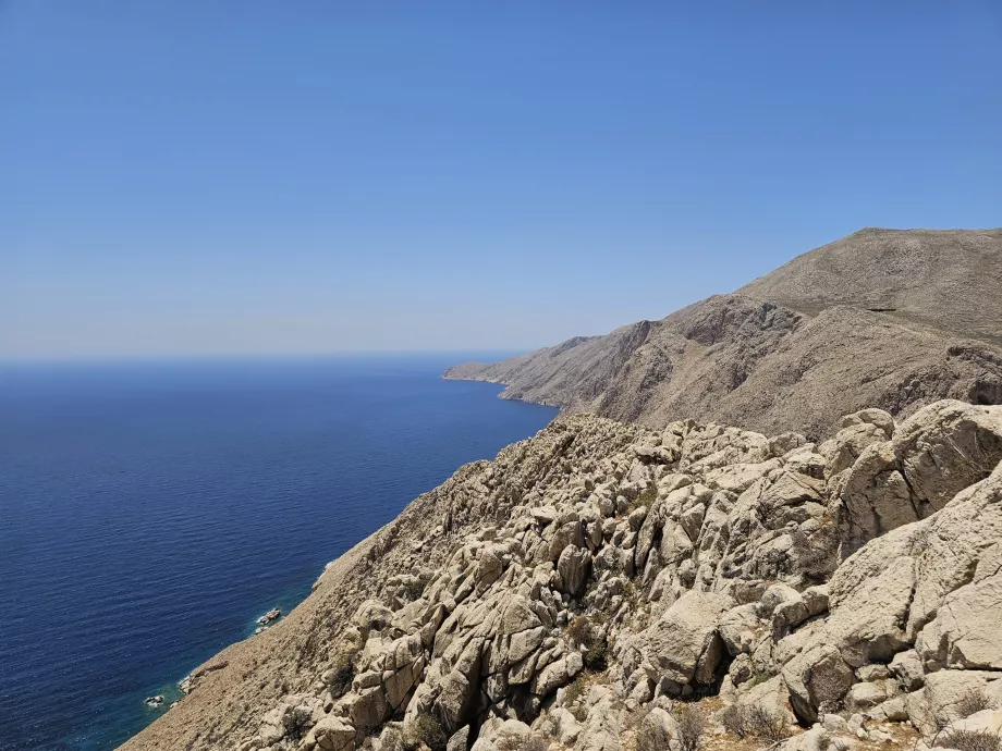 Vista dal castello di Chalki
