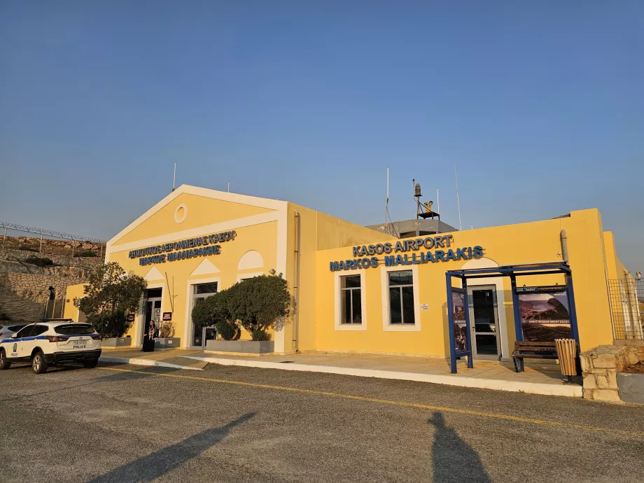 Terminal dell'aeroporto di Kasos