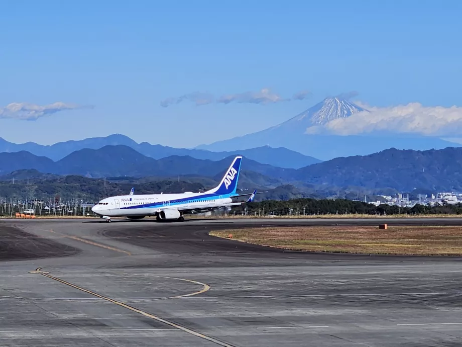 Vista dal ponte di osservazione