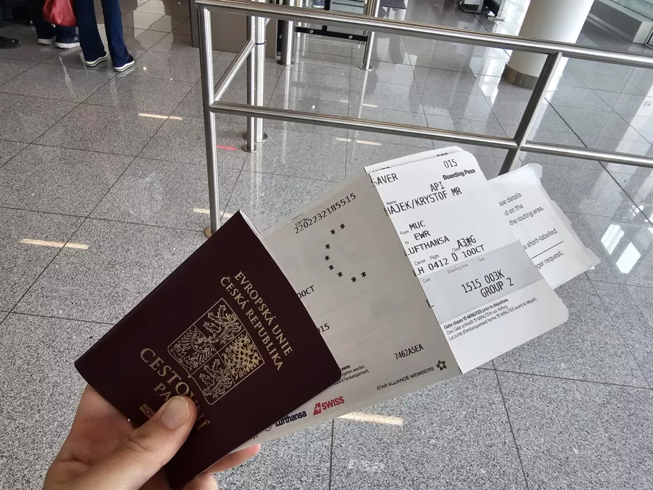 Carta d'imbarco in classe business