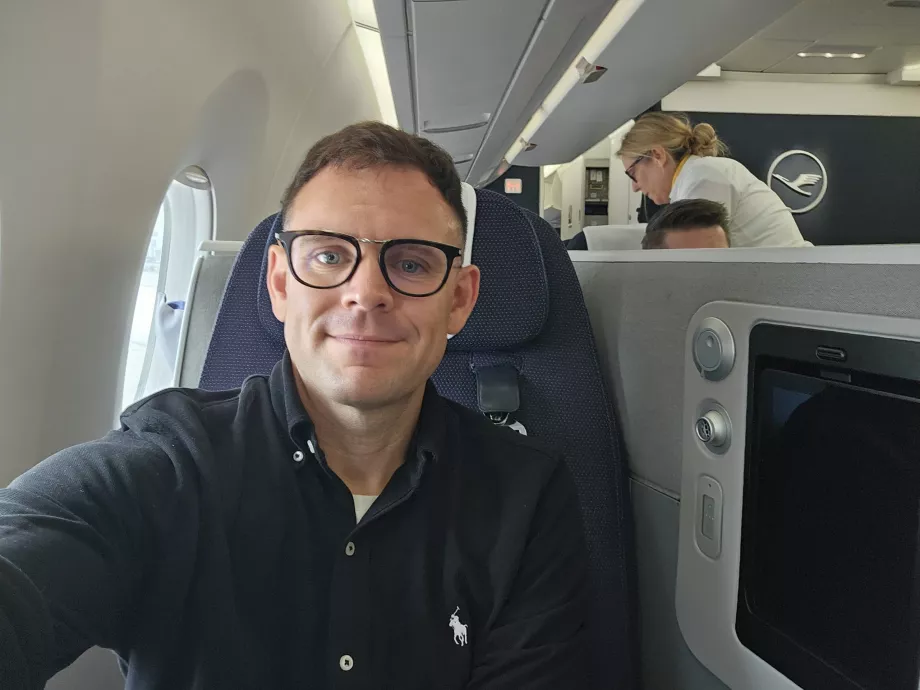 Io in classe business Allegris