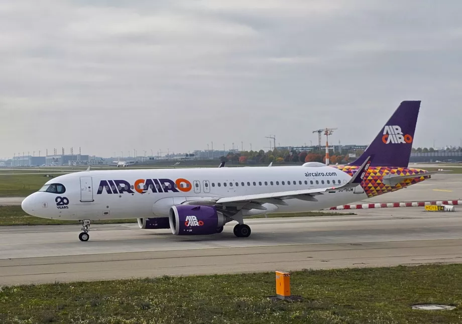 Air Cairo, Airbus A320 a Monaco MUC