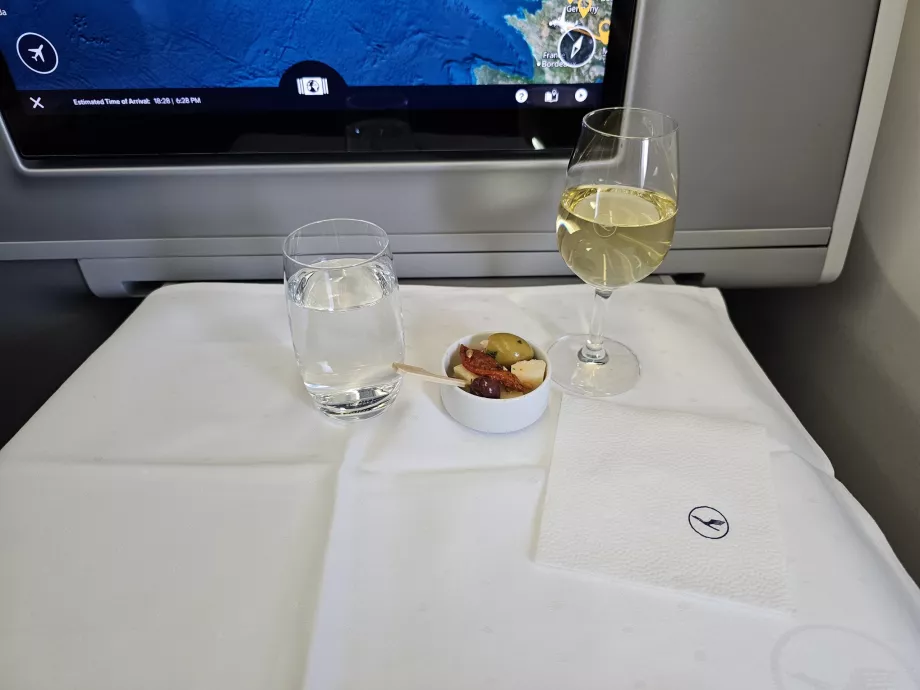 Olive e formaggio - primo servizio