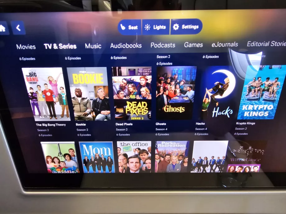 IFE, offerta di serie