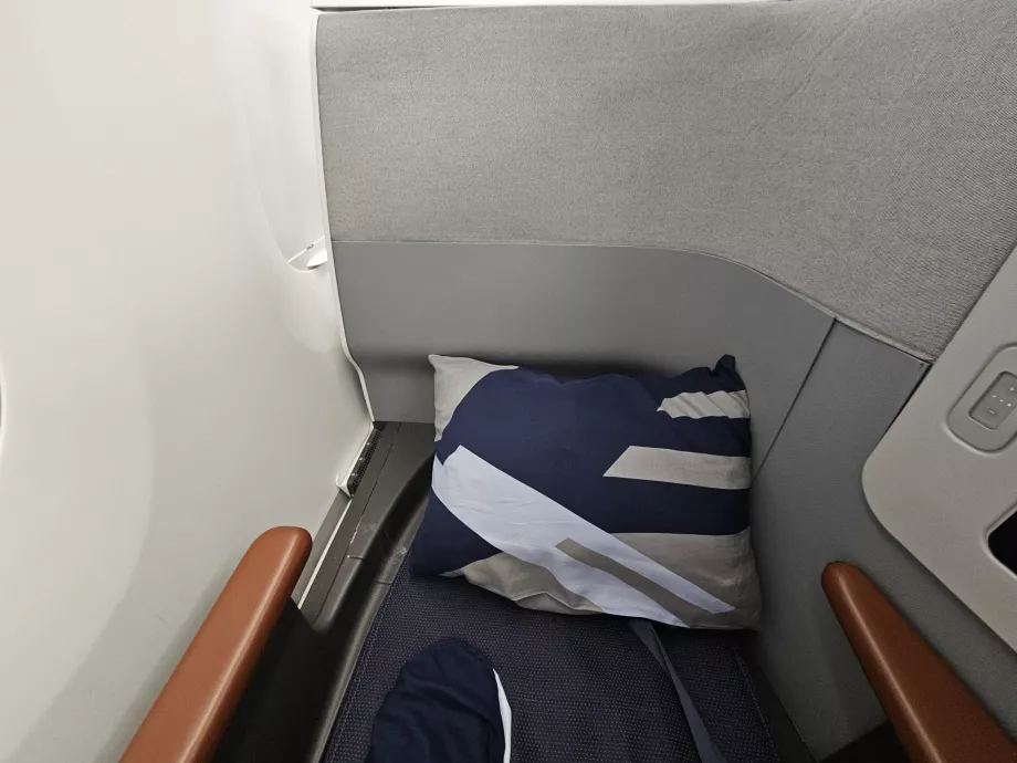 Cuscino su letto pieghevole