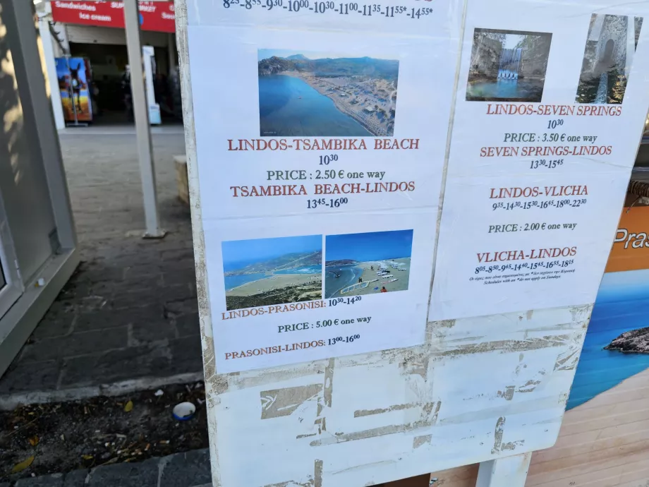 Orario Lindos