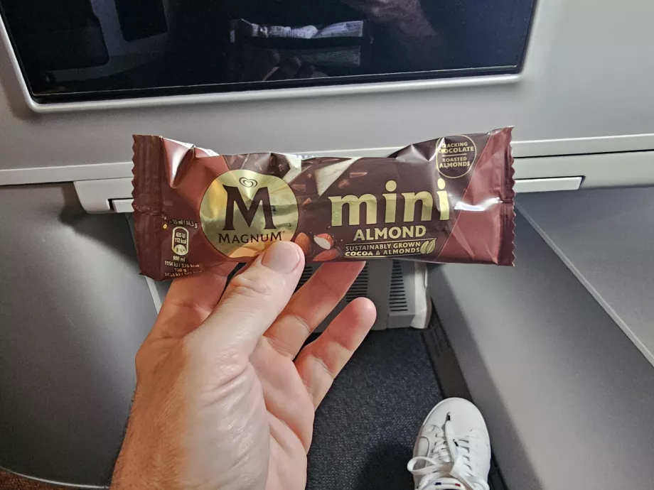 Gelato prima dell'atterraggio