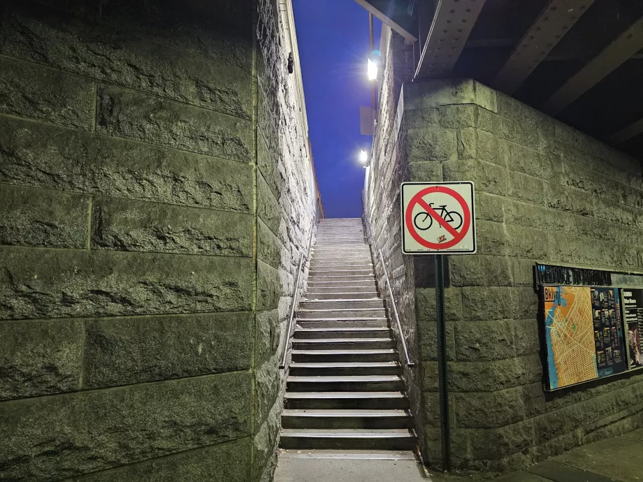 Scale del ponte di Brooklyn