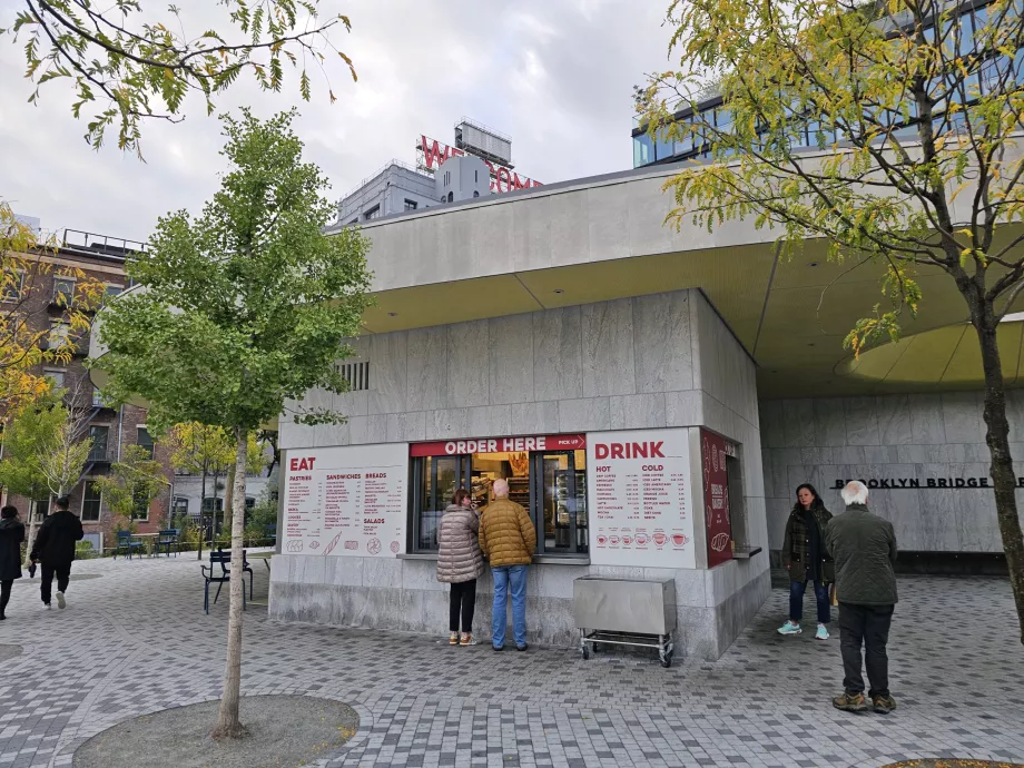 Rinfresco nel Brooklyn Bridge Park