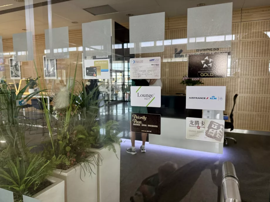 Ingresso al salone