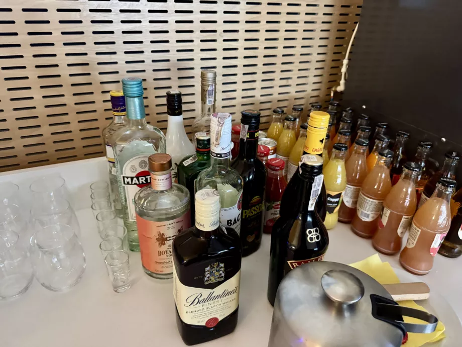 Offerta di bevande alcoliche
