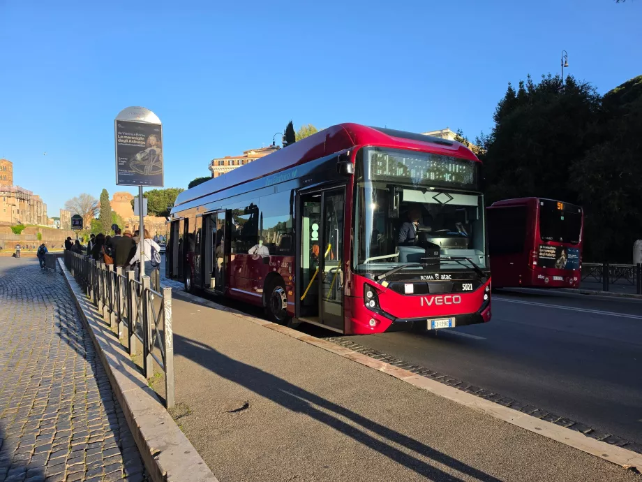 Autobus urbani a Roma