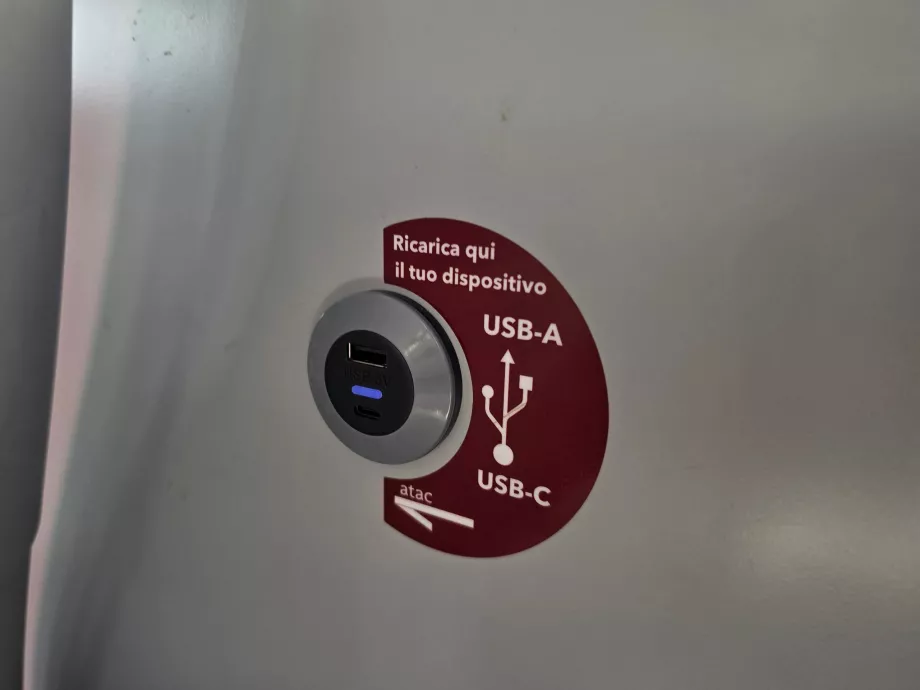 Connettori USB negli autobus
