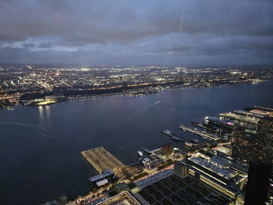 Vista dalla parte interna del punto di vista "The Edge"