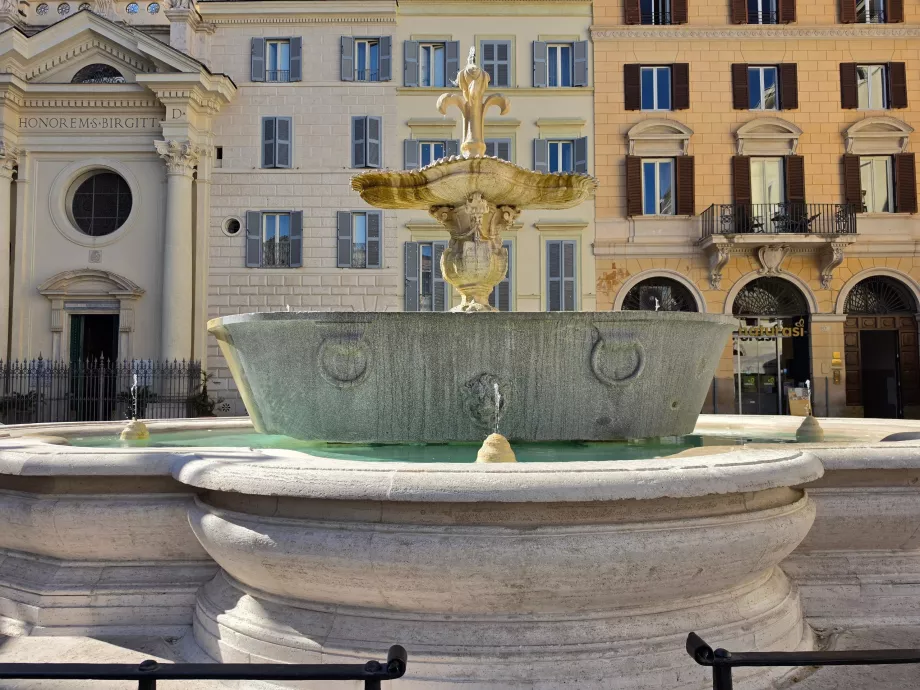Campo de' Fiori, fontana