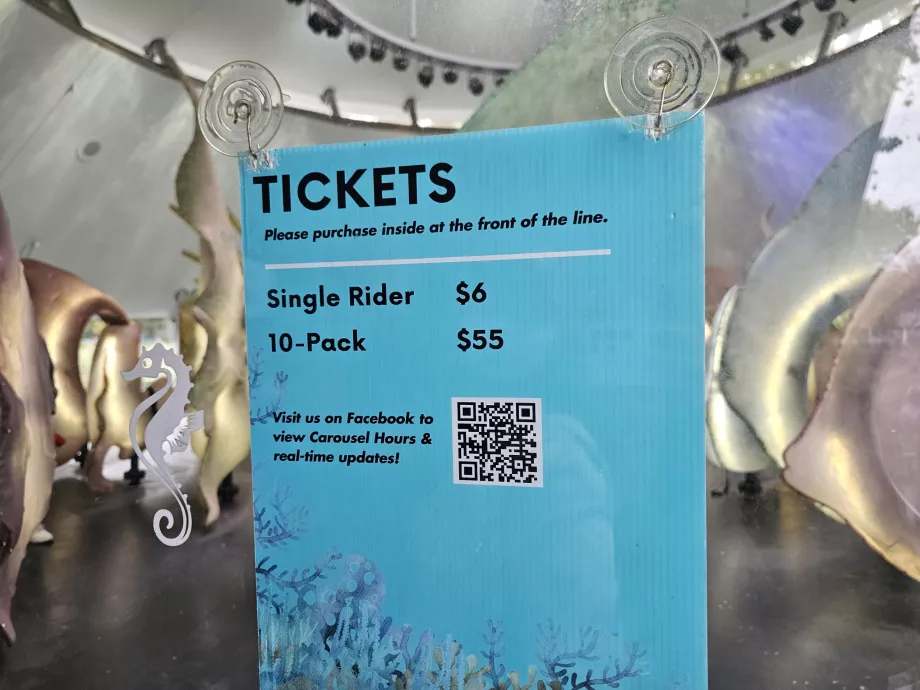 Carosello del mare, prezzi