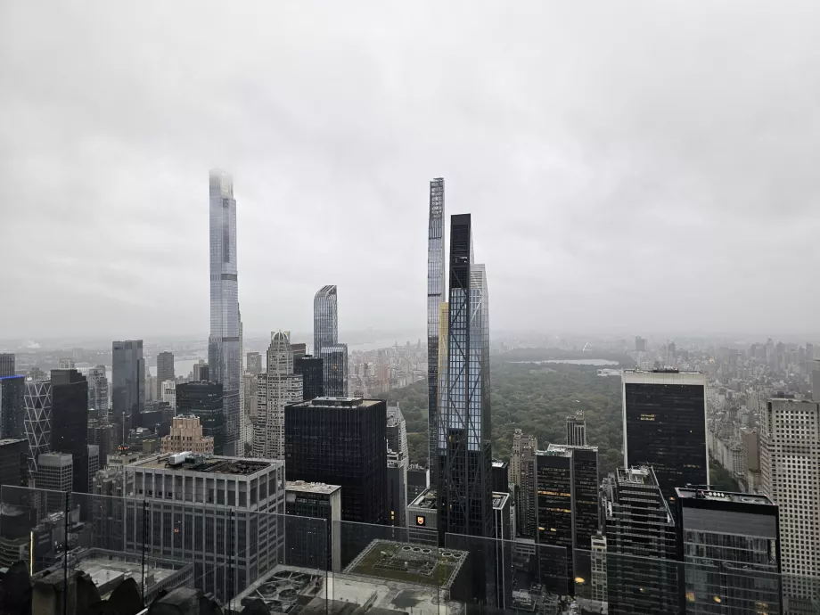 Rockefeller Center - vista verso Central Park