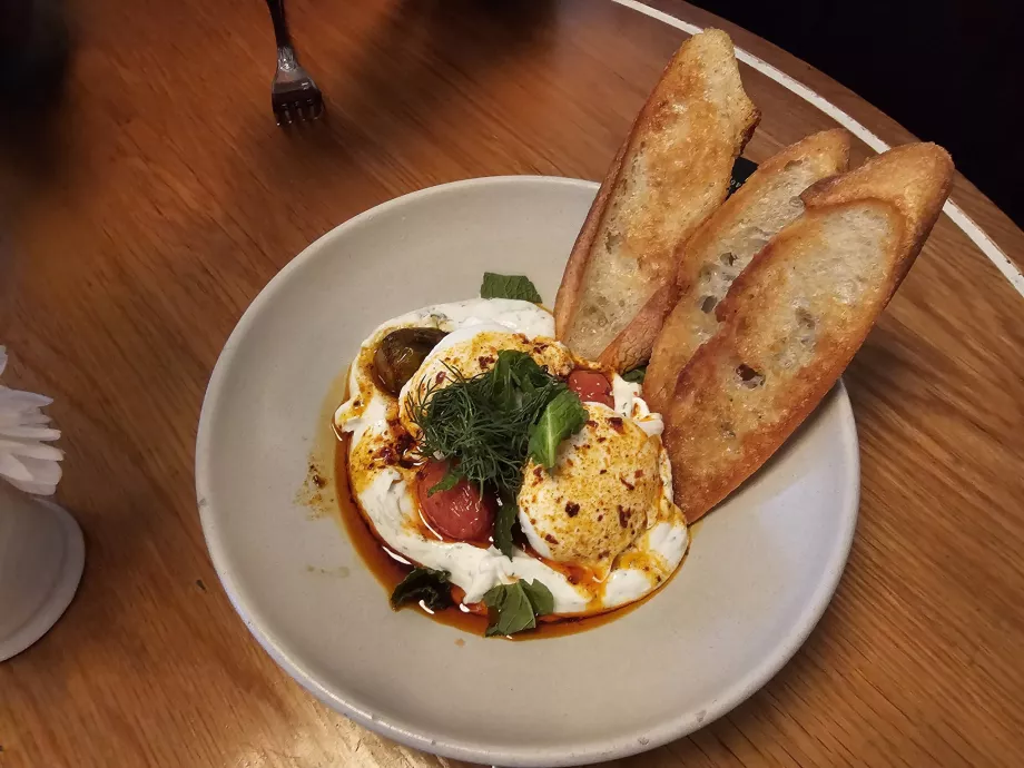 Colazione, uova alla turca