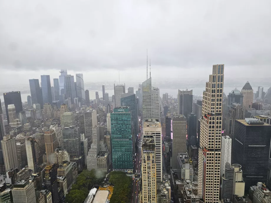 Summit One Vanderbilt, vista verso Penn Station