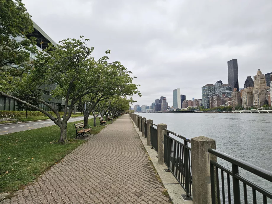 Passeggiata sull'isola di Roosvelt
