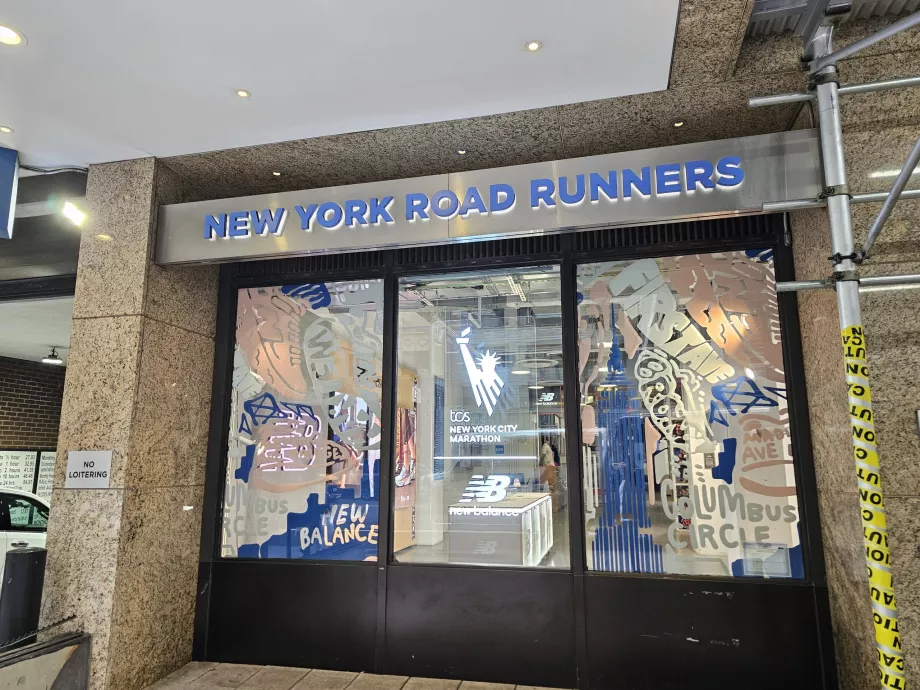 Centro NYRR, deposito bagagli per i corridori