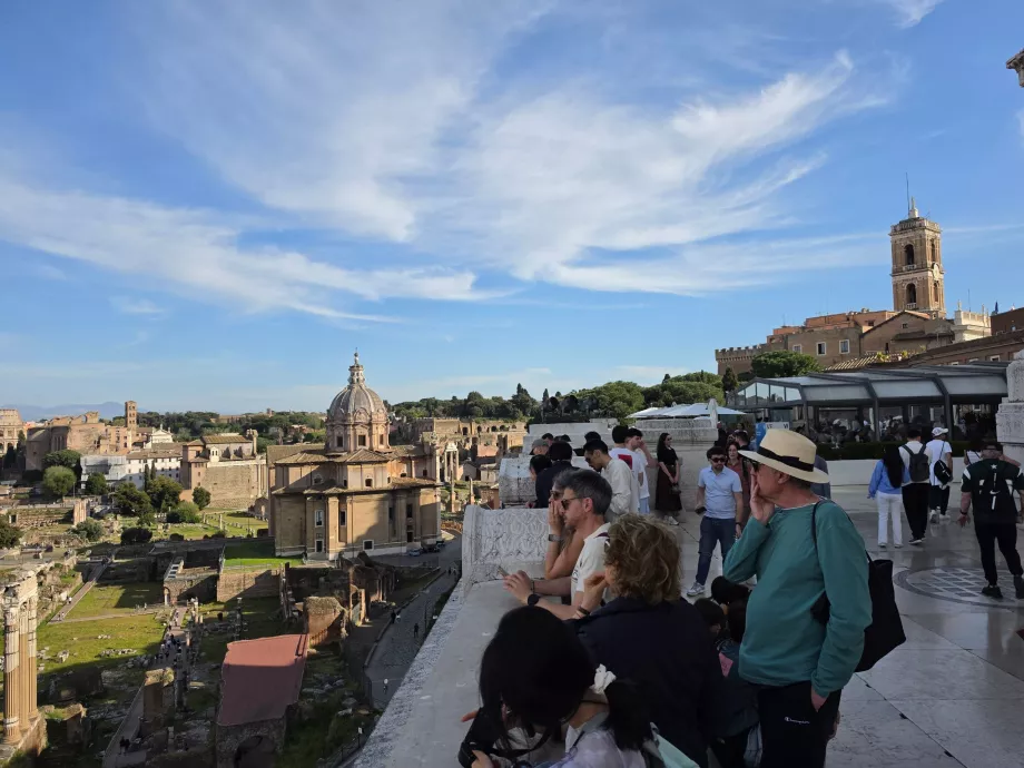 Altare della Patria, parte gratis