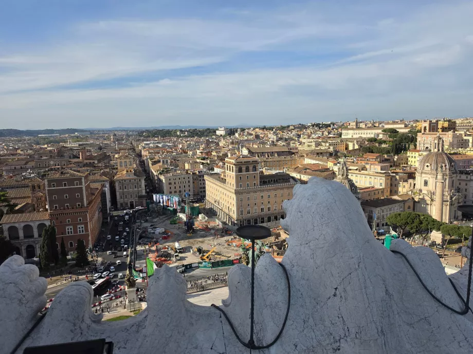 Altare della Patria, parte a pagamento