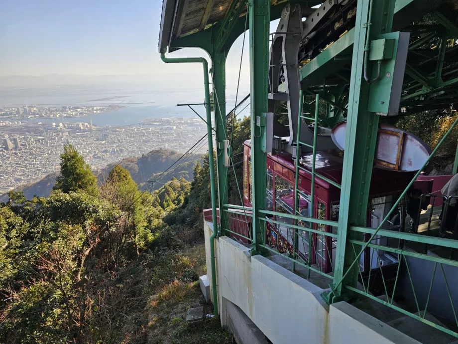 Stazione superiore della funivia Maya