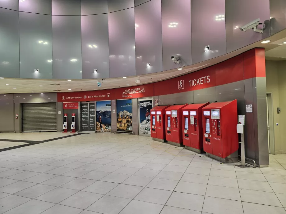 Biglietterie automatiche per treni