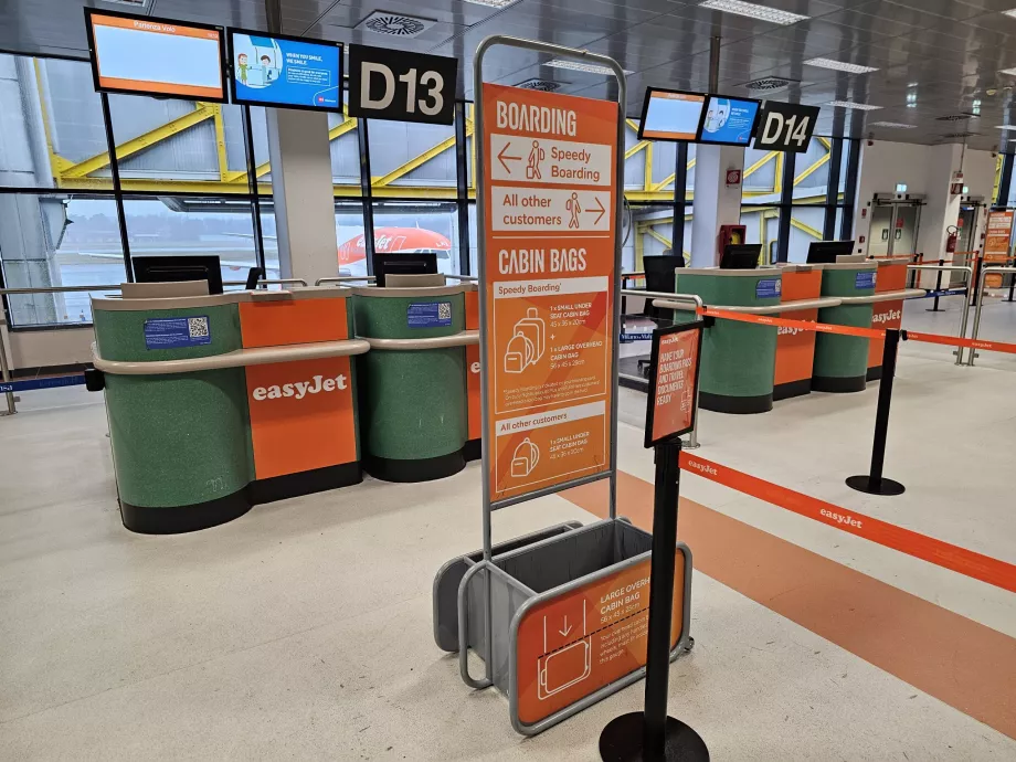 Modello, bagaglio a mano più grande