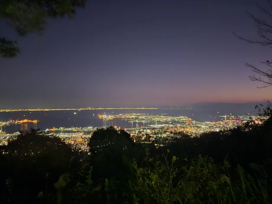 Vista dalla stazione a monte della funivia Maya