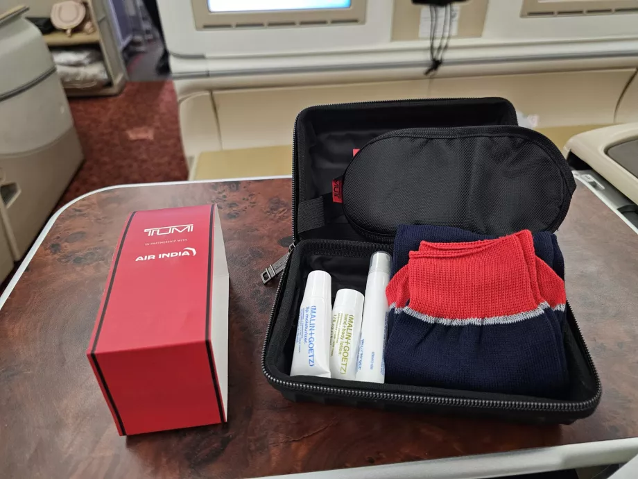 Contenuto del kit di cortesia
