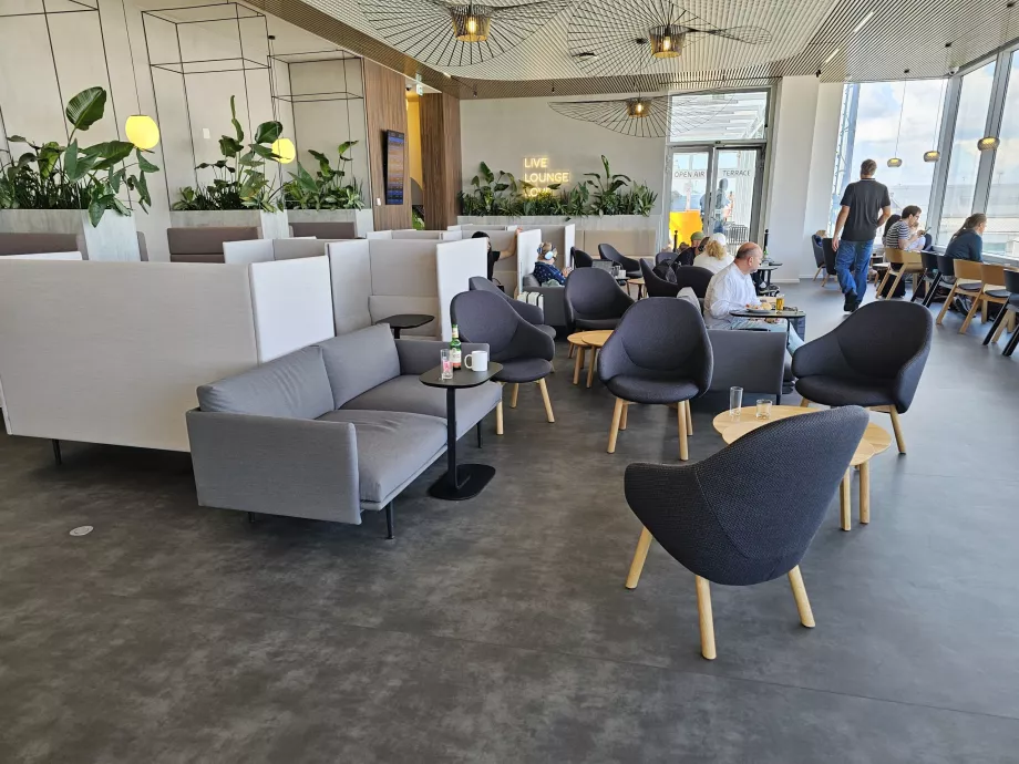 L'ambiente generale della sala
