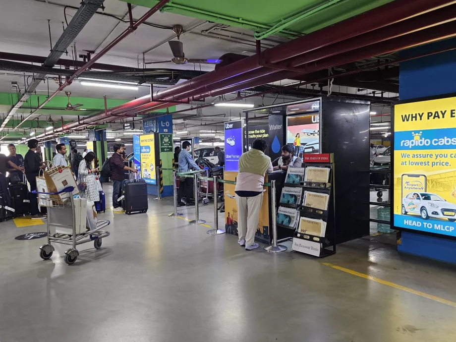 Stand Uber, Terminal 3