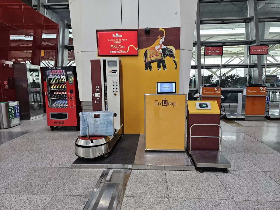 Avvolgimento bagagli, Terminal 3