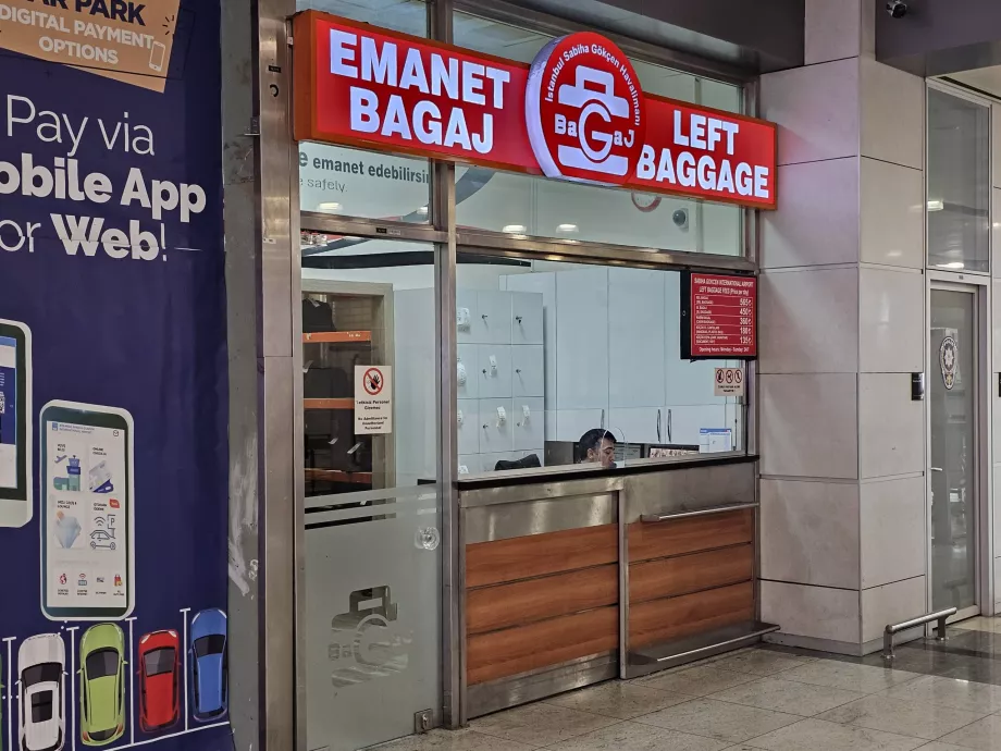 Deposito bagagli aggiuntivo