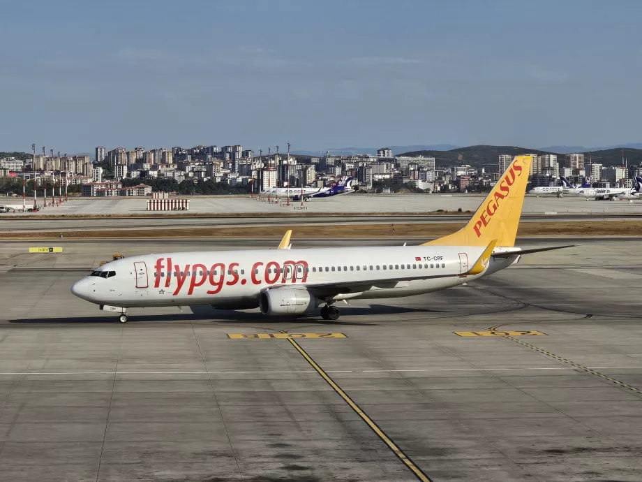 Pegasus Airlines, Boeing 737-800, Aeroporto di Istanbul SAW