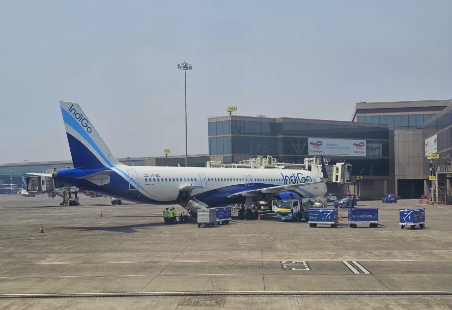 IndiGo, Airbus A320, Aeroporto di Mumbai