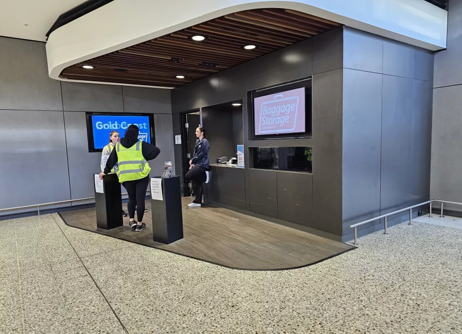 Deposito bagagli, Terminal 2