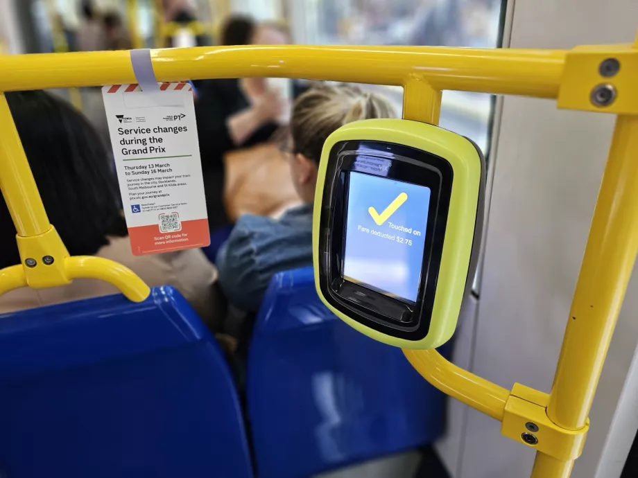 Validatore nel tram
