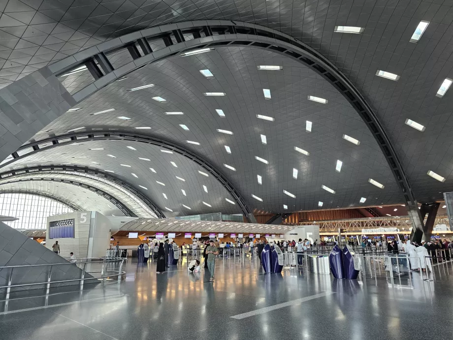 Sala partenze, parte pubblica
