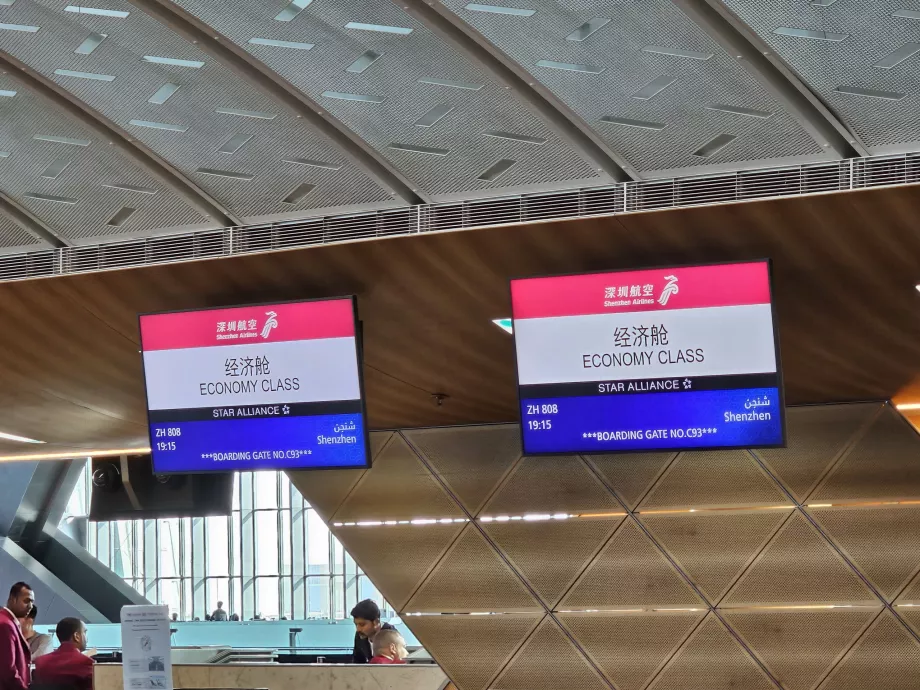 Check-in in aeroporto