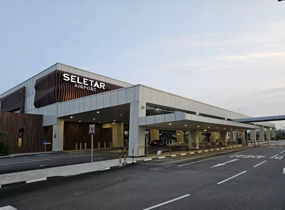 arrivo dall'aeroporto di Seletar
