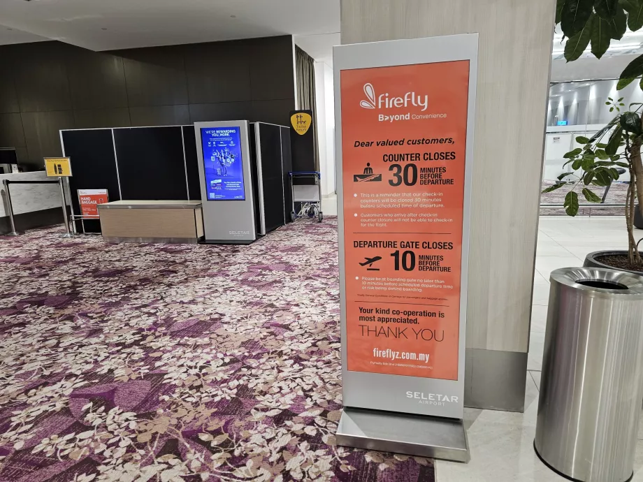 Informazioni sugli orari di check-in