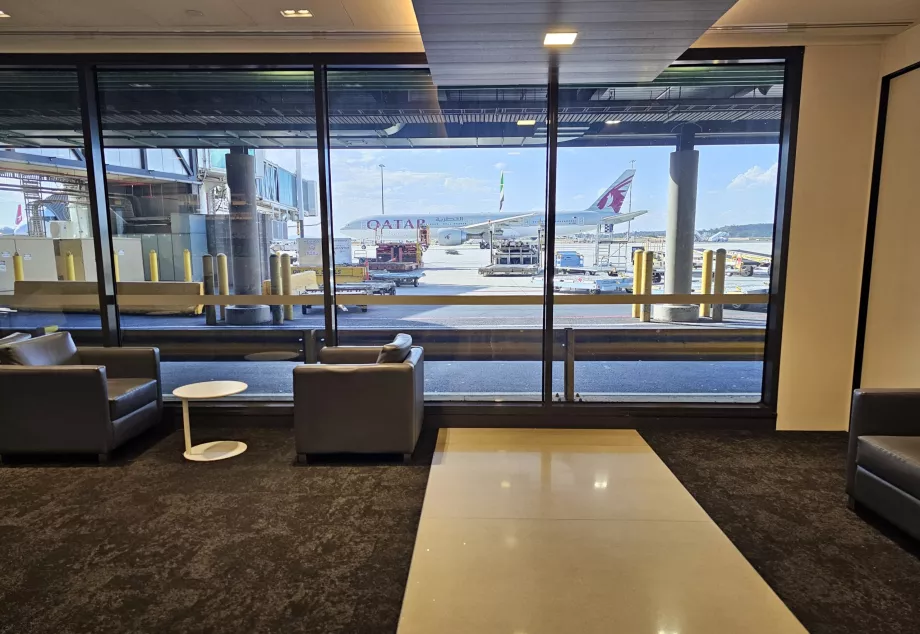 ANZ Lounge, vista sull'area