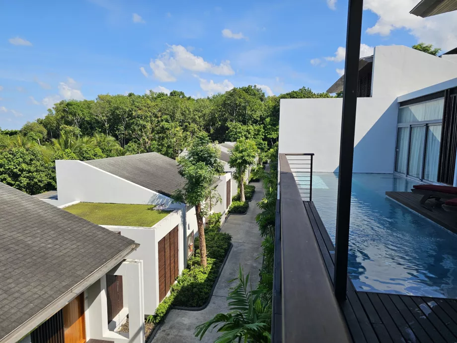 Vista dalla nostra villa